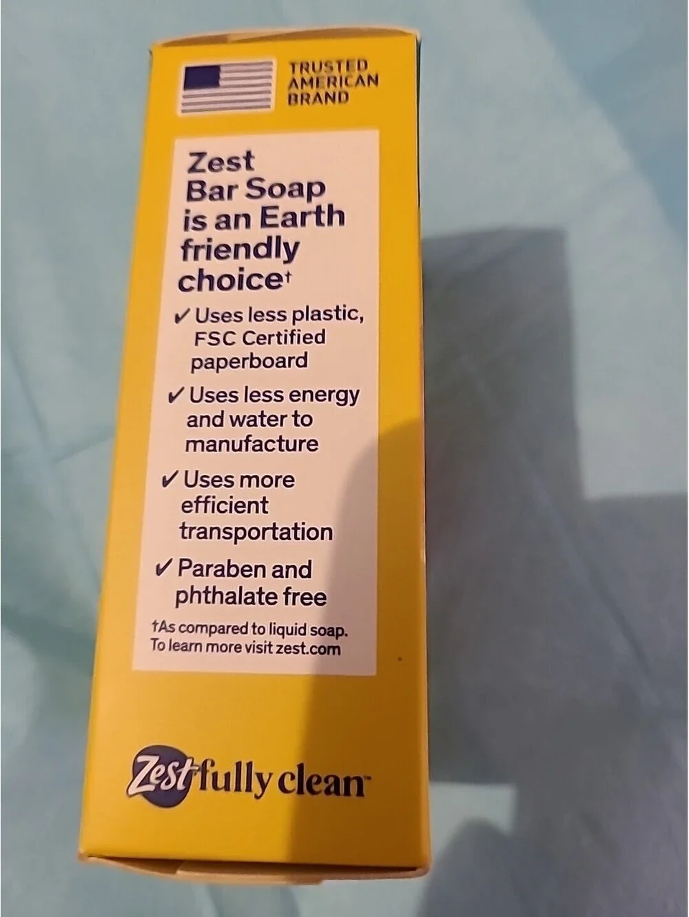 Zest Lemon Peel Extract & Aloe Hydrating & Deodorizing Bar Soap 7.05oz